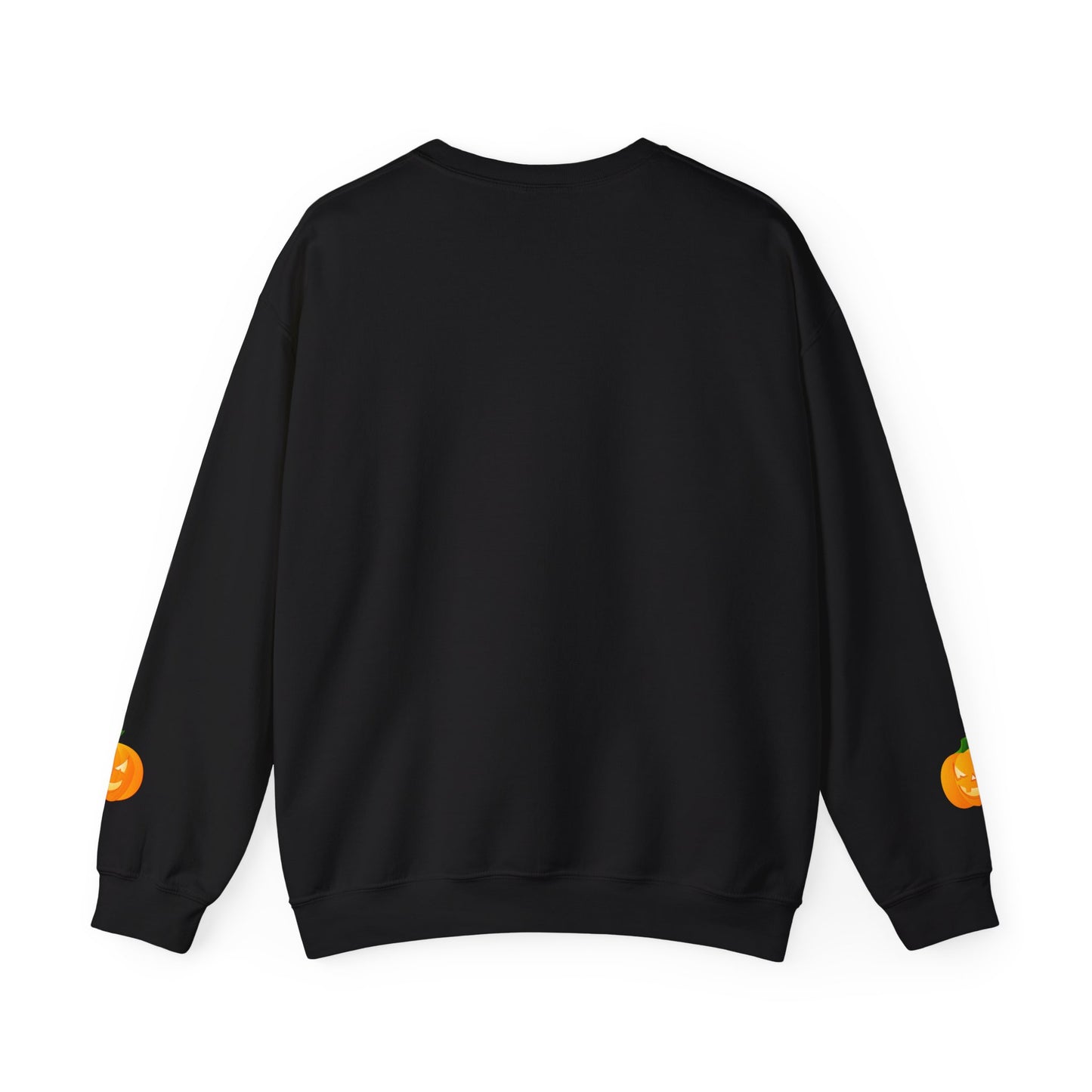 Halloween Pumpkin Sweatshirt, Cozy Fall Apparel, Unisex Crewneck for Halloween, Autumn Casual Wear, Fun Gift Idea
