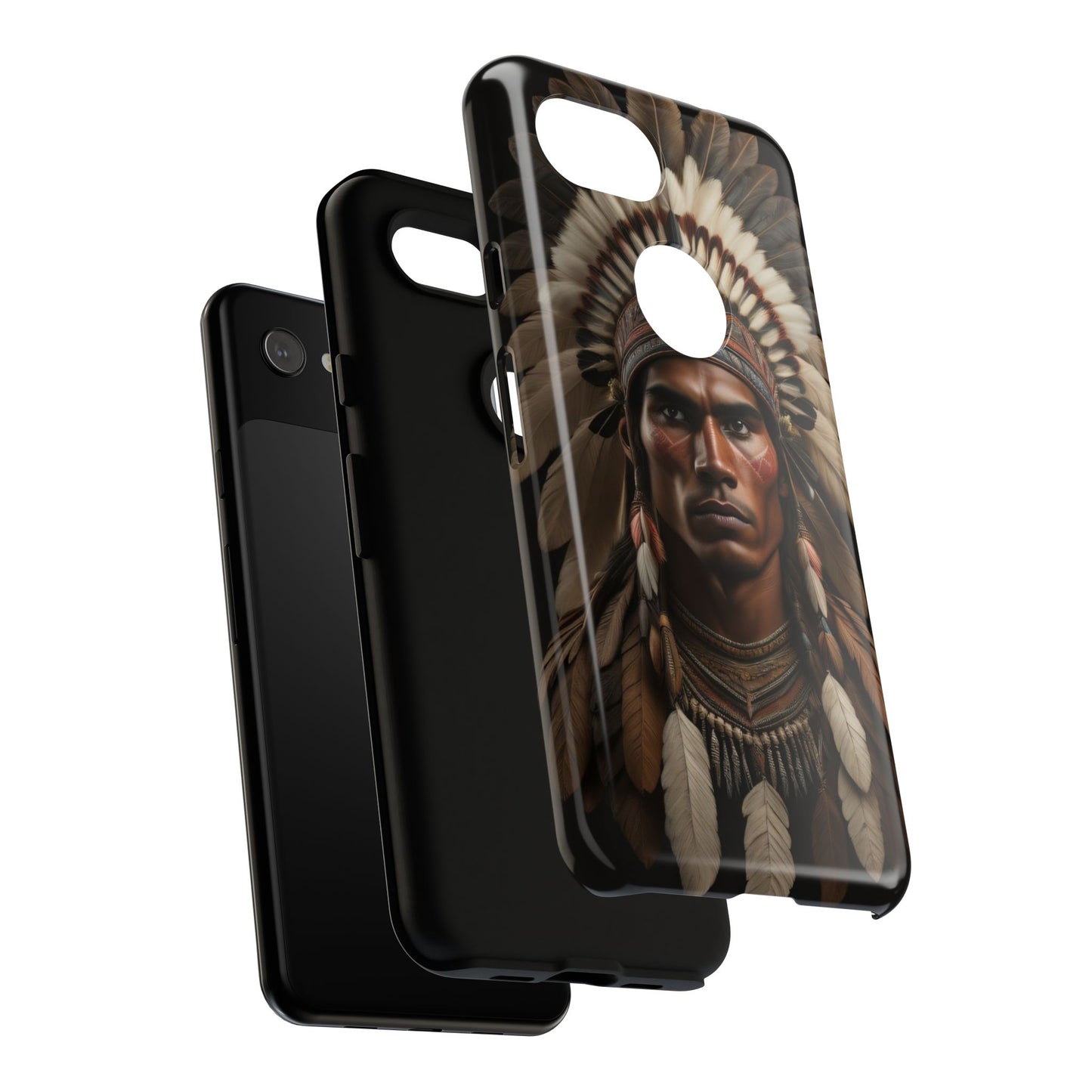 Native American Art Phone Case, Strong Culture Design, Unique Gift for Him or Her, Tough Cases, Customizable Protector, Tribal Style