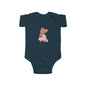 Cute Hippo Infant Bodysuit, Baby Tees, Newborn Outfit, Funny Baby Clothes, Gift for New Parents, Baby Shower Present