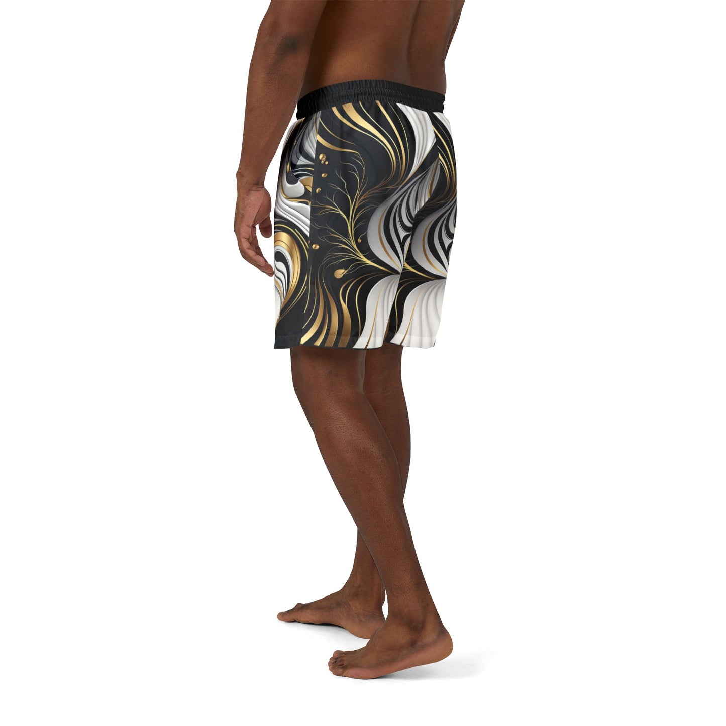 Stylish Unisex Swim Shorts, Trendy Beachwear, Summer Swim Trunks, Unique Pool Shorts, Fun Gift for Holidays
