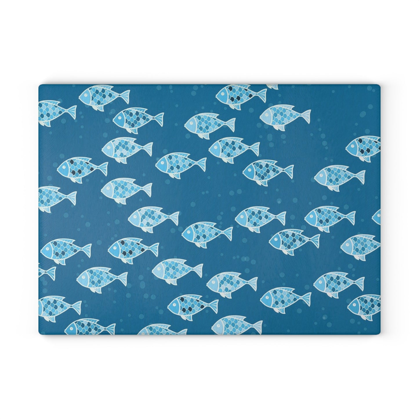 Underwater Fish Glass Cutting Board, Unique Kitchen Decor, Gifts for Chefs, Beach House Accessory, Summer Party Essentials