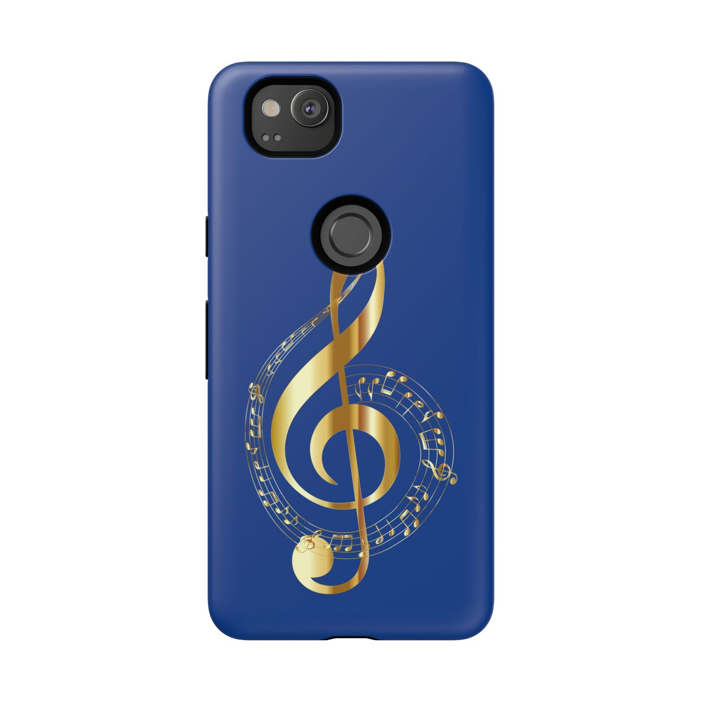Tough Cases Blue and Gold Musical Note