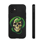 Skull & Snake Phone Case | Tough Cases, Protective Cover, Edgy Phone Accessories, Gothic Gift, Halloween Decor