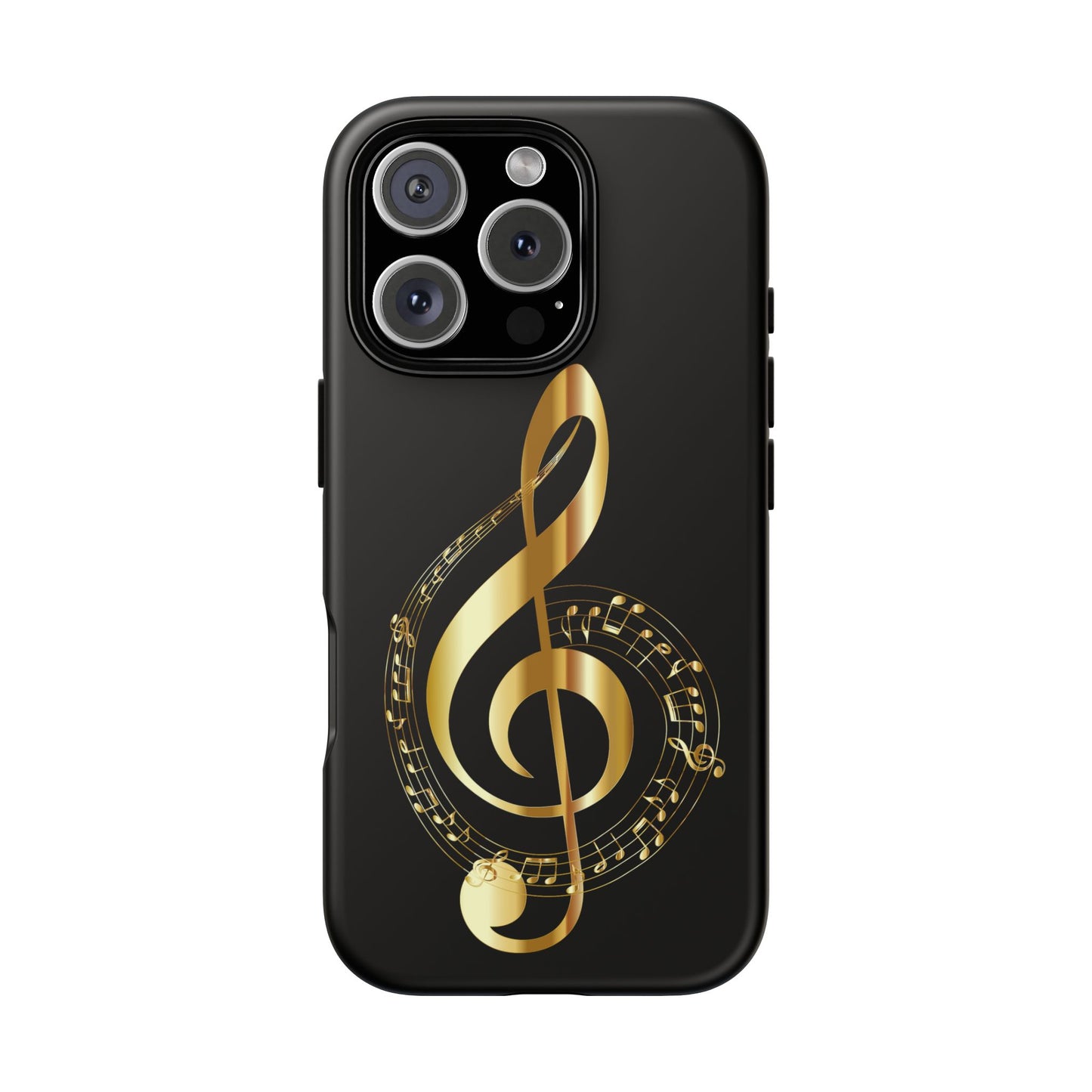Tough Cases black gold musical Note