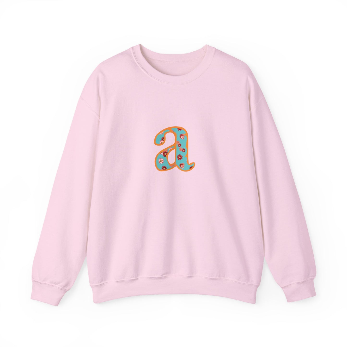 Personalized Initial Sweatshirt, Cozy Unisex Crewneck, Custom Gift for Her, Monogrammed Apparel, Perfect for Birthdays and Holidays