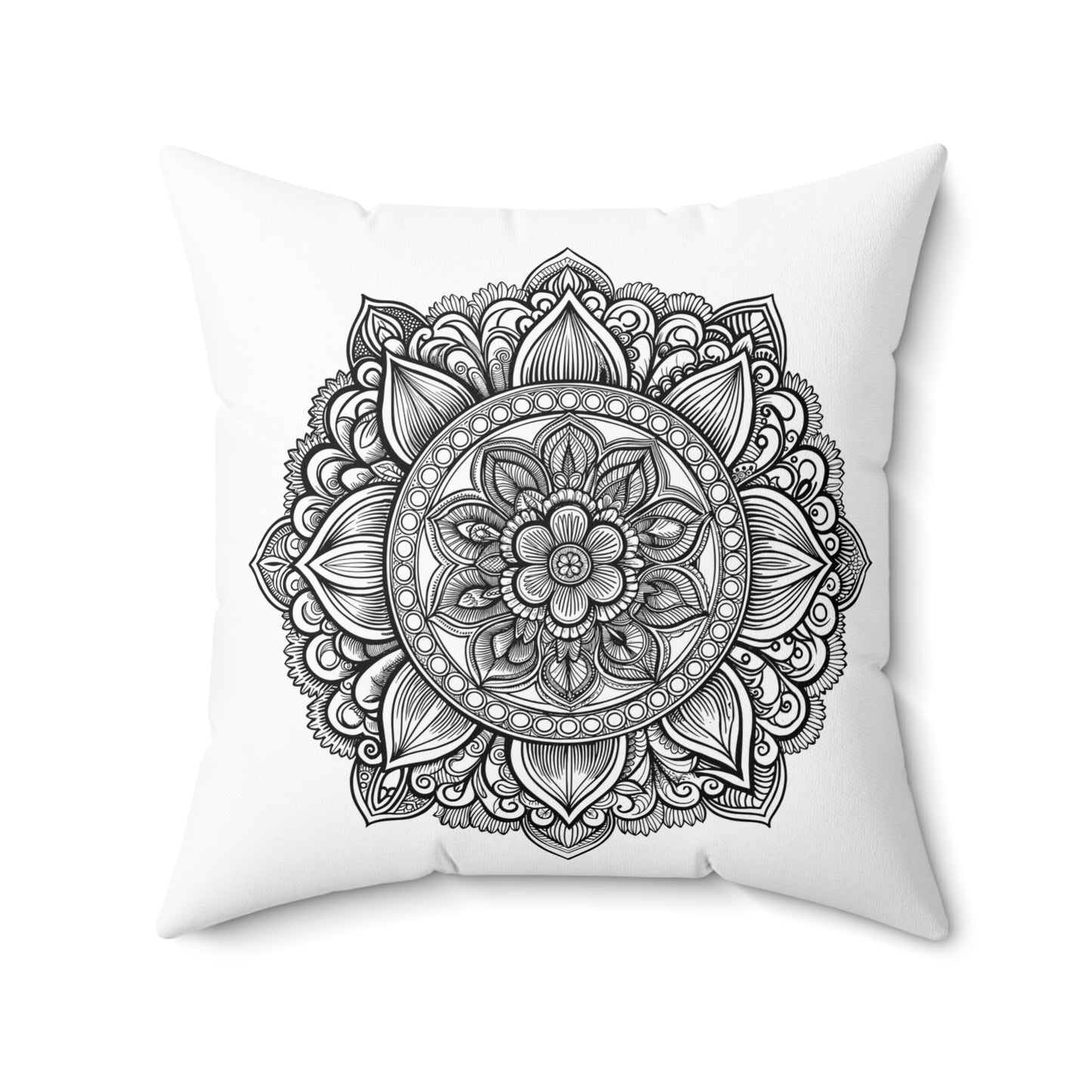 Boho Mandala Pillow