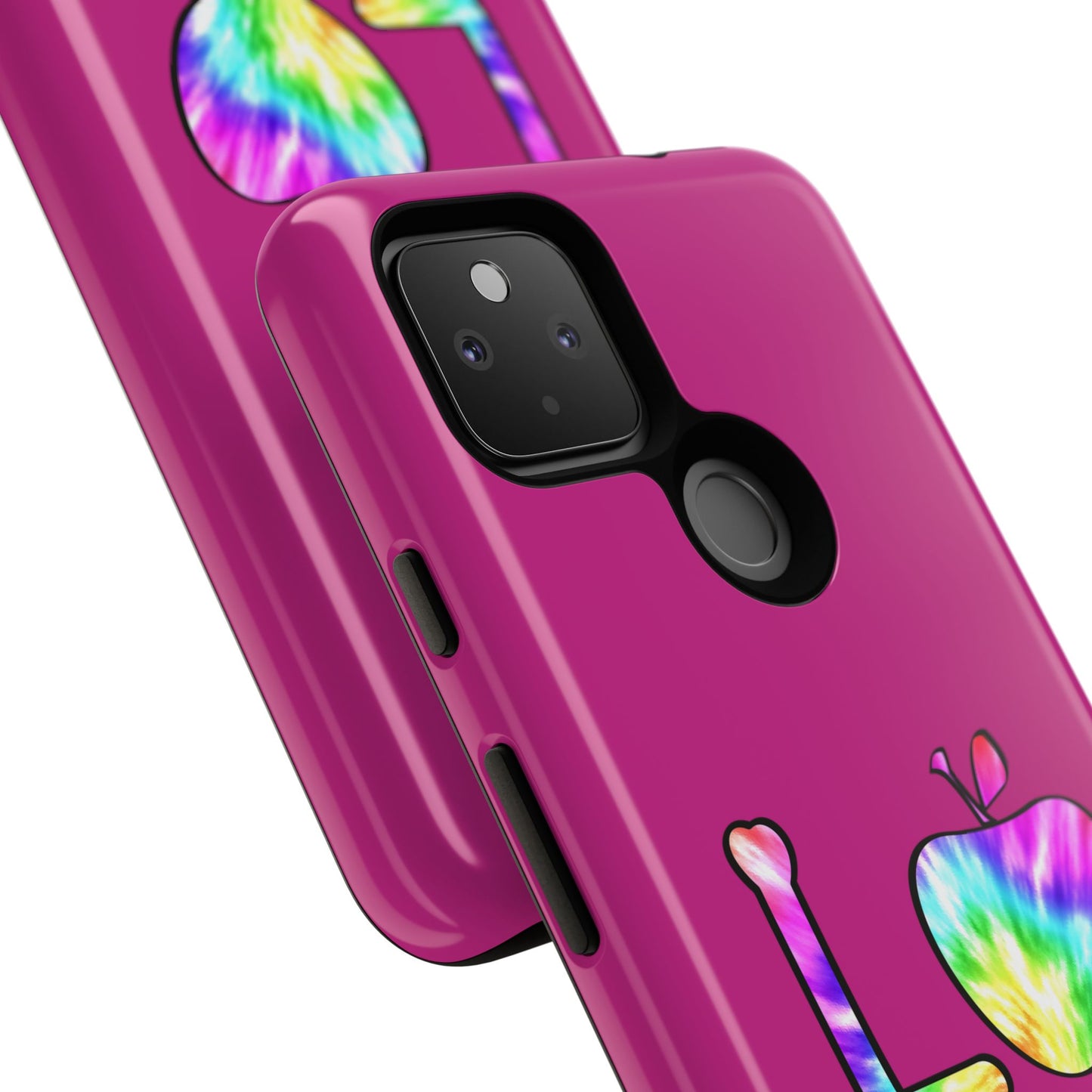 Colorful Love Phone Case, Tough Cases for iPhone, Cute Phone Accessory, Gift for Her, Summer Vibe Phone Cover