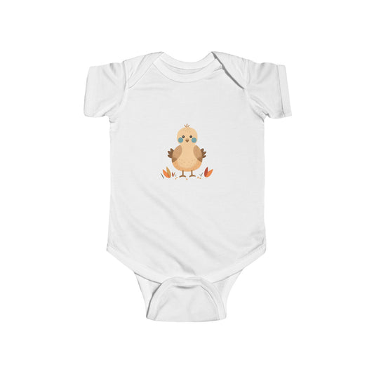 Cute Chick Infant Bodysuit, Adorable Baby Outfit, Customizable Baby Clothing, Baby Shower Gift, Easter Bodysuit