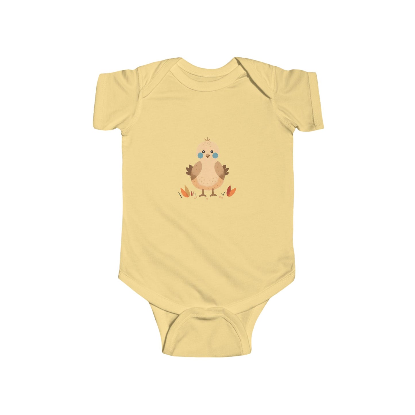 Cute Chick Infant Bodysuit, Adorable Baby Outfit, Customizable Baby Clothing, Baby Shower Gift, Easter Bodysuit