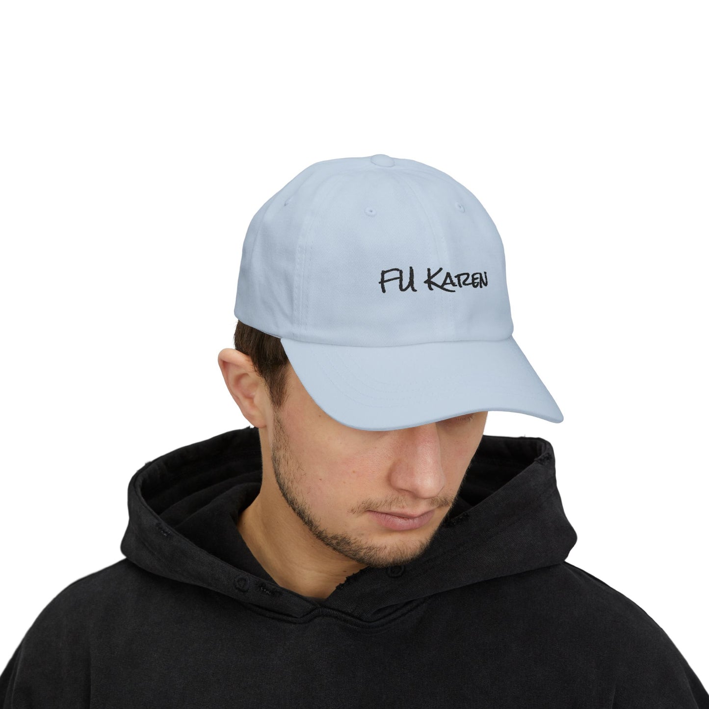 Stylish Dad Cap: FU KAREN Hat for Casual Outings, Funny Gift for Fathers, Trendy Accessory for Dad, Great for Everyday Wear, Summer Style