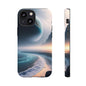 Galaxy Ocean Phone Case — Surreal Planet Beach Tough Case