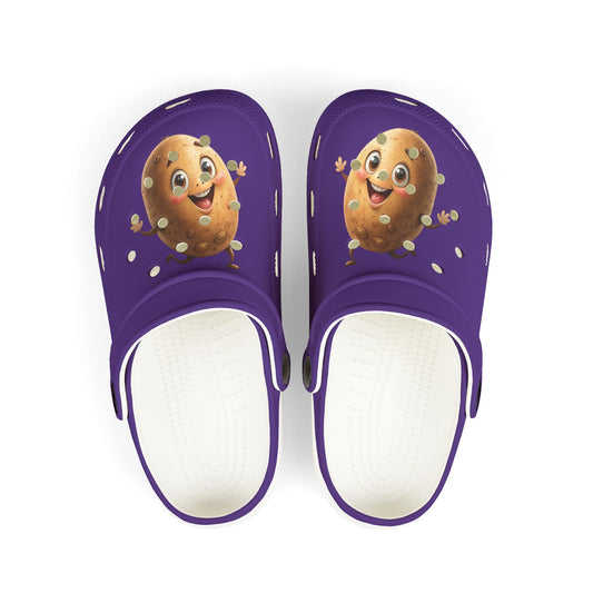 Cute Cookie Kids' Clogs, Fun EVA Foam Shoes, Playful Slip-On Footwear, Gift for Birthdays, Summer Play, Indoor/Outdoor Shoes