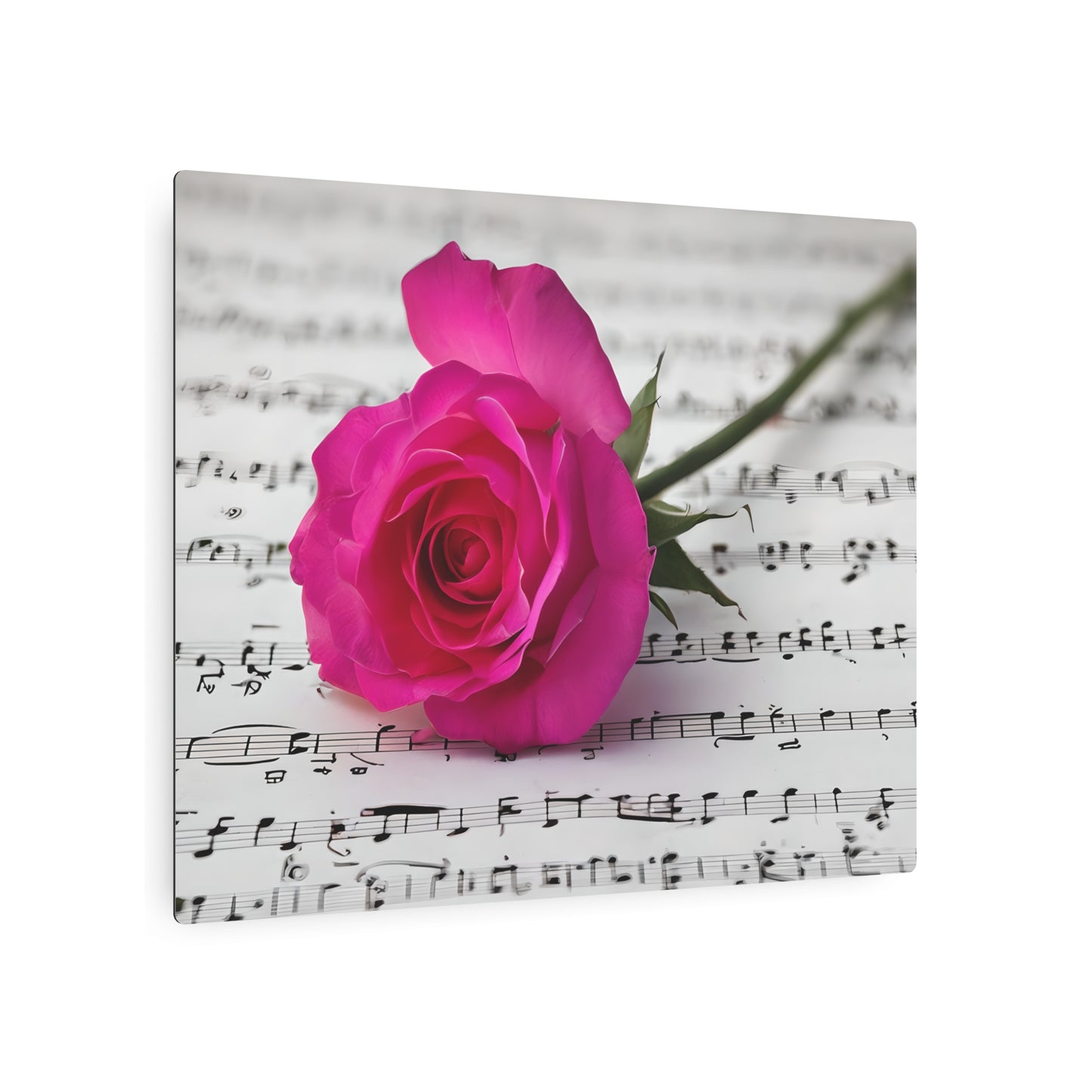 Elegant Floral Metal Art Sign - Pink Rose on Sheet Music Wall Décor, Perfect Gift for Music Lovers, Home Decor, Mother’s Day, Wedding, [...]