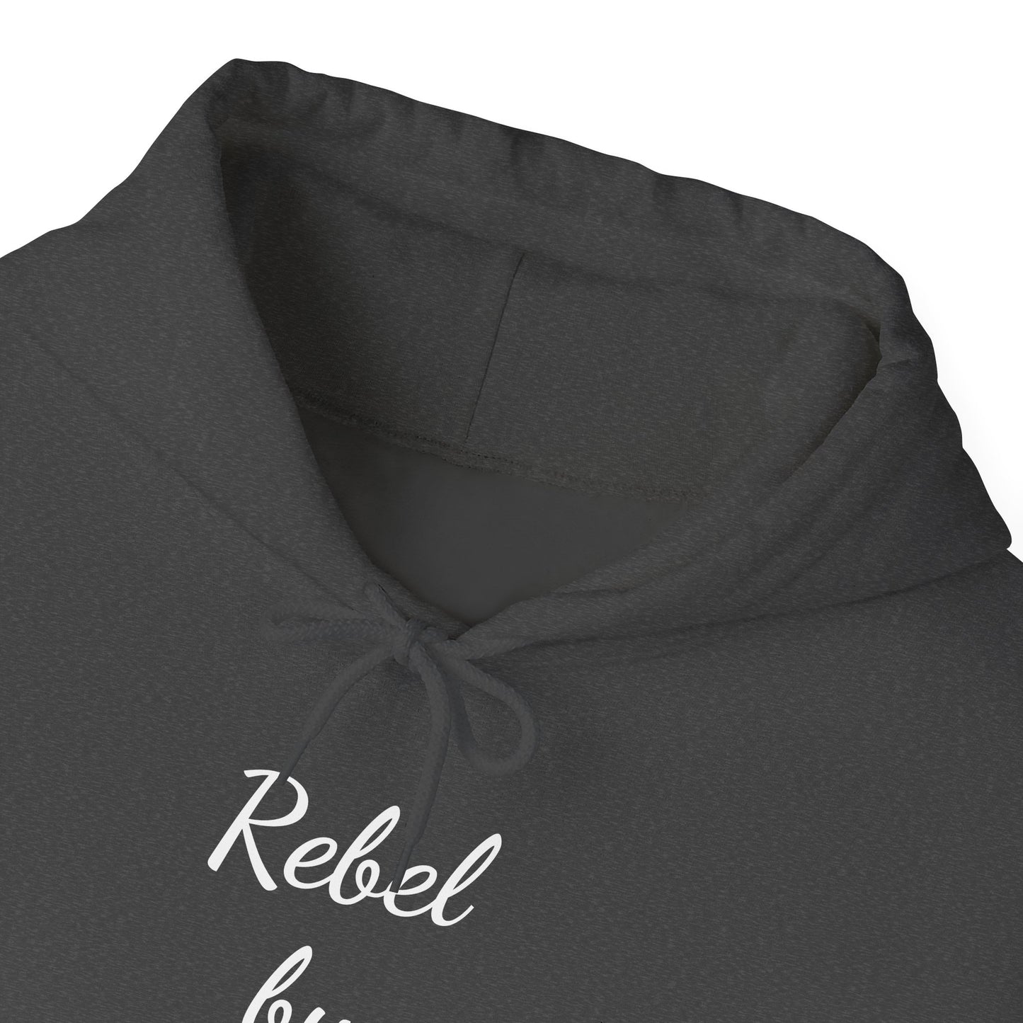Rebel by Nature Hoodie - Unisex Heavy Blend Sweatshirt for Adventure Lovers