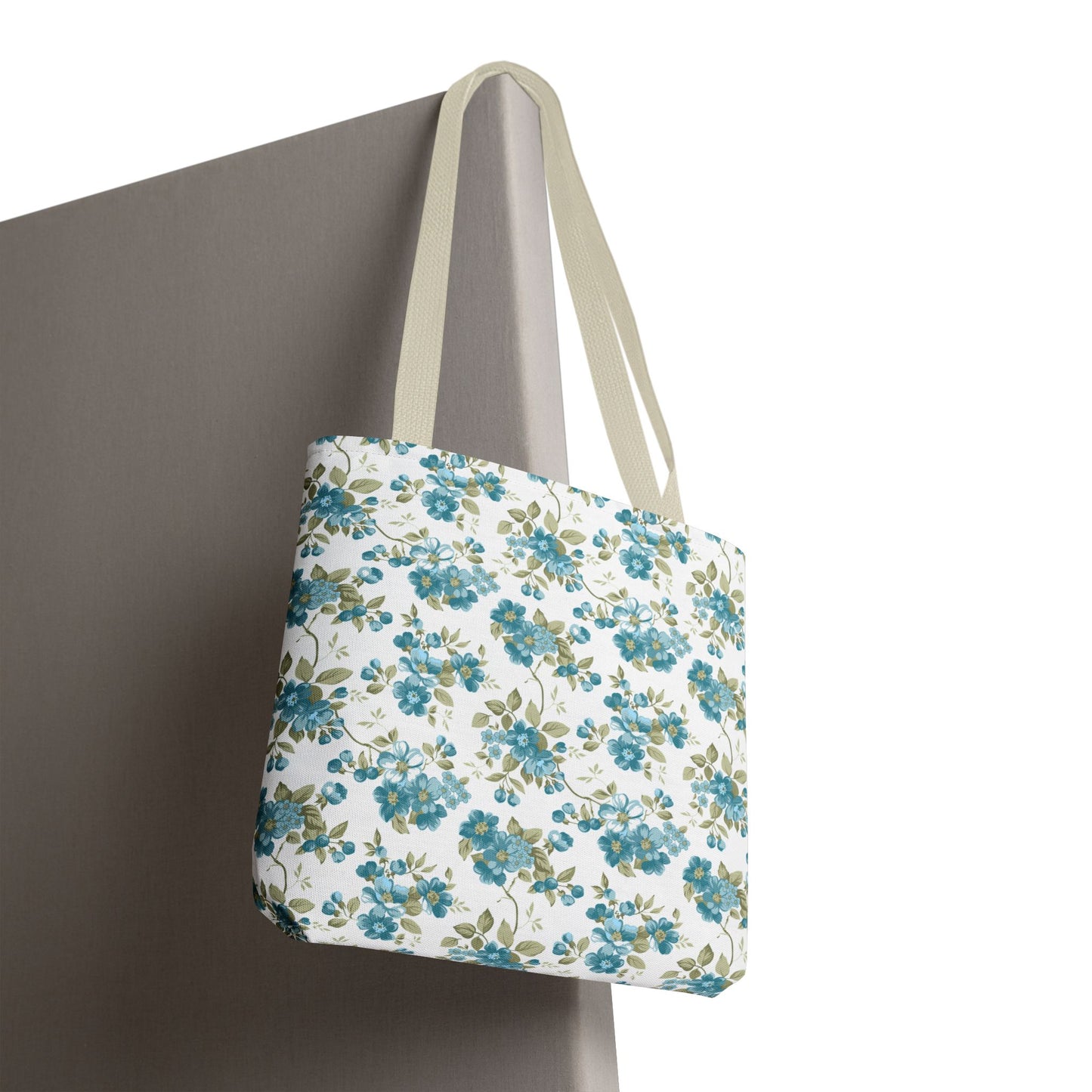 Floral Design Tote Bag | Reusable Shopping Bag, Beach Tote, Eco-Friendly Bag, Gift for Her, Travel Organizer