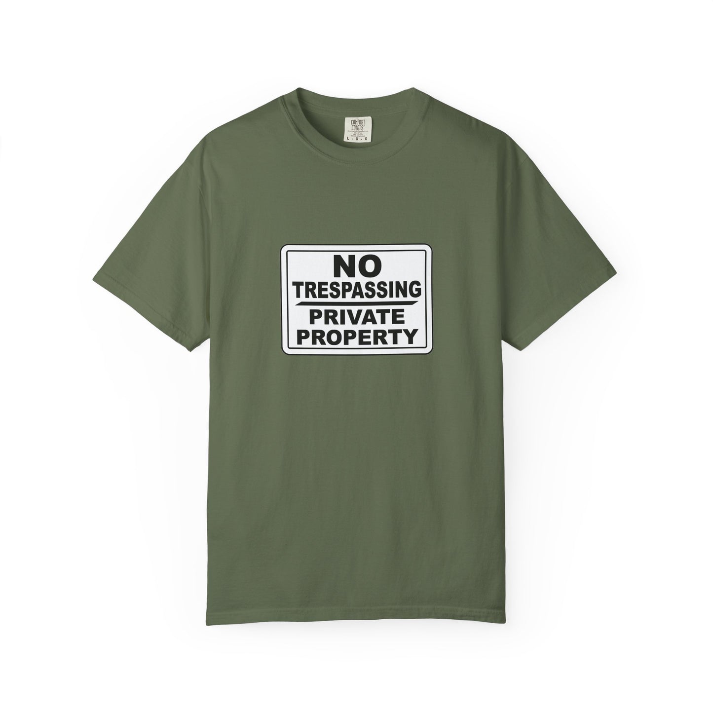 Unisex Garment-Dyed T-Shirt with Bold 'No Trespassing' Design | Casual Wear, Gift for Outdoors Lovers, Funny Shirt, Statement Tee, [...]