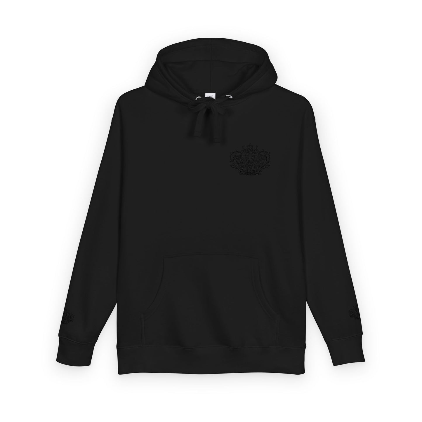 Crown Floral Unisex Fleece Hoodie | Cozy Streetwear, Perfect Gift for Him & Her, Autumn Fashion, Casual Wear, Trendy Outfit