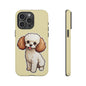 Cute Dog Phone Case, Pet Lover Gift, Custom Phone Cover, Cartoon Dog Case, Durable Phone Accessory