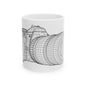 Camera Lens Ceramic Mug - Perfect Gift for Photographers, 11oz & 15oz Sizes, Photography Enthusiast Coffee Cup, Unique Holiday Gift