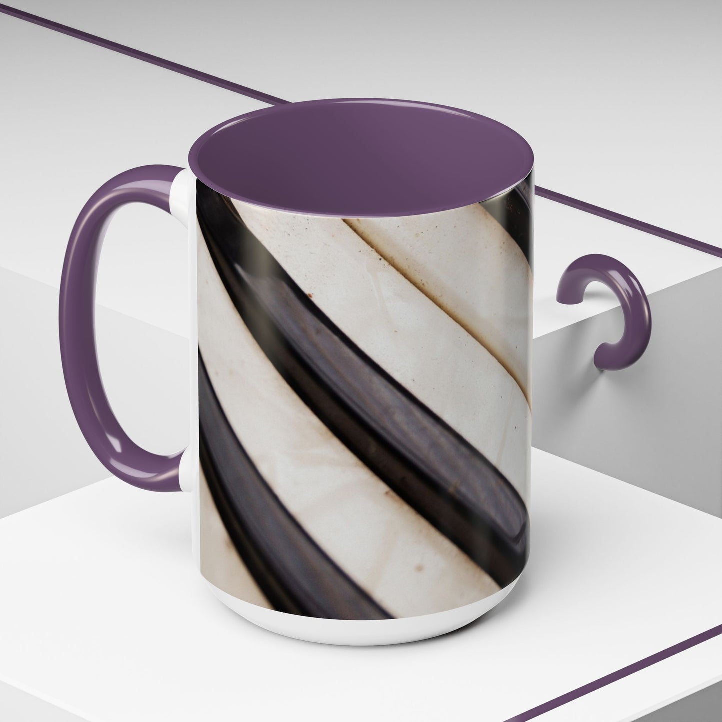 Musical Accent Coffee Mug | Piano Design, Coffee Lover Gift, Musician Mug, Stylish Drinkware, Home & Office Decor