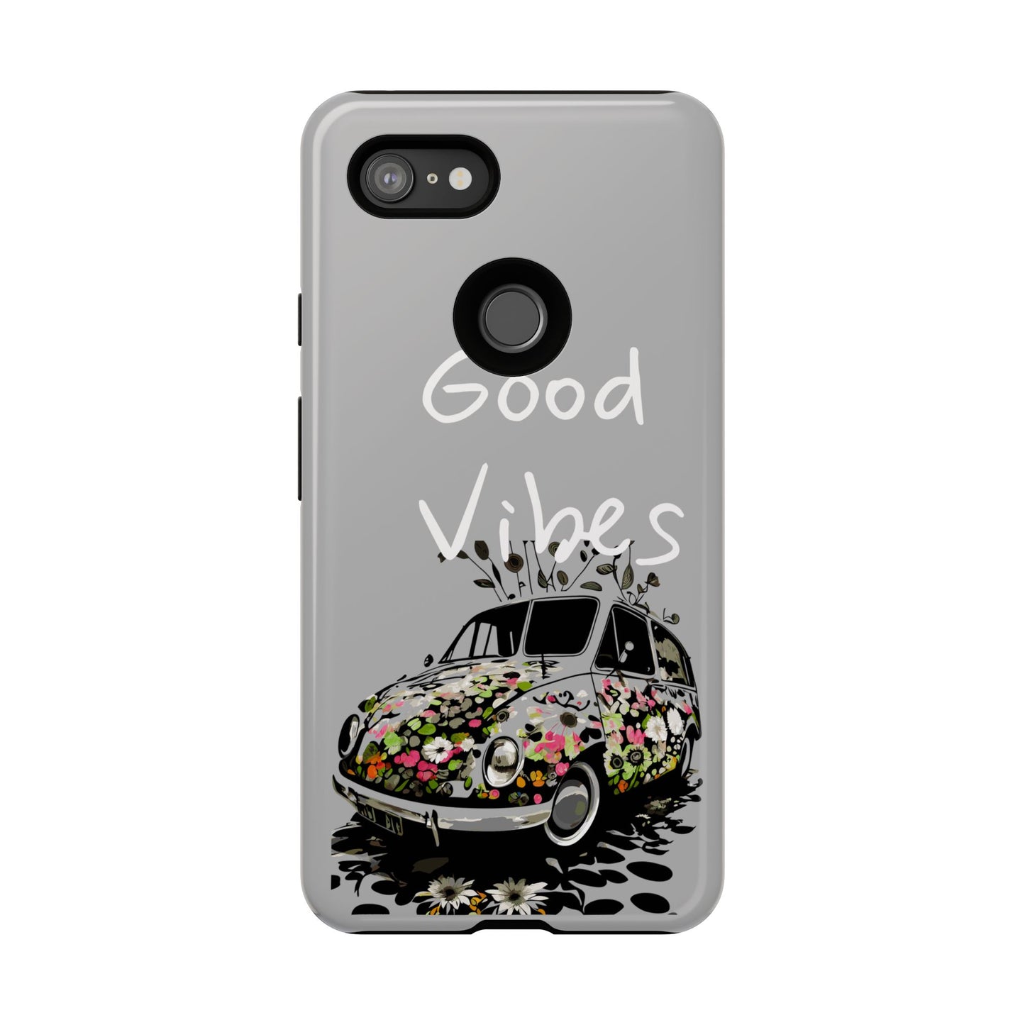 Floral Phone Case | Good Vibes, Phone Accessories, Gift for Her, Trendy Tech, Summer Vibes, Birthday Gift