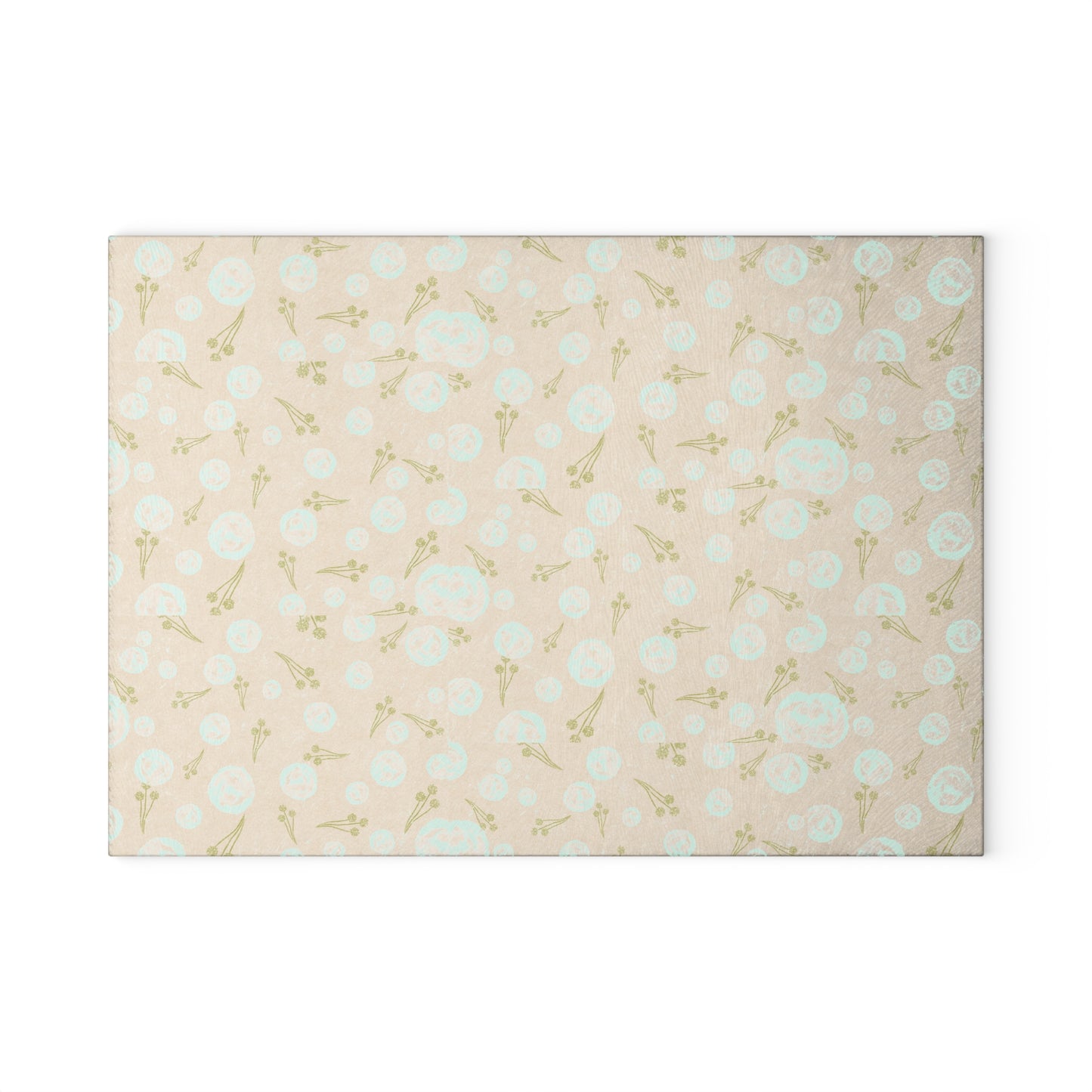 Elegant Floral Glass Cutting Board - Kitchen Decor, Gift for Cooking Enthusiasts, Wedding, Housewarming, Birthday