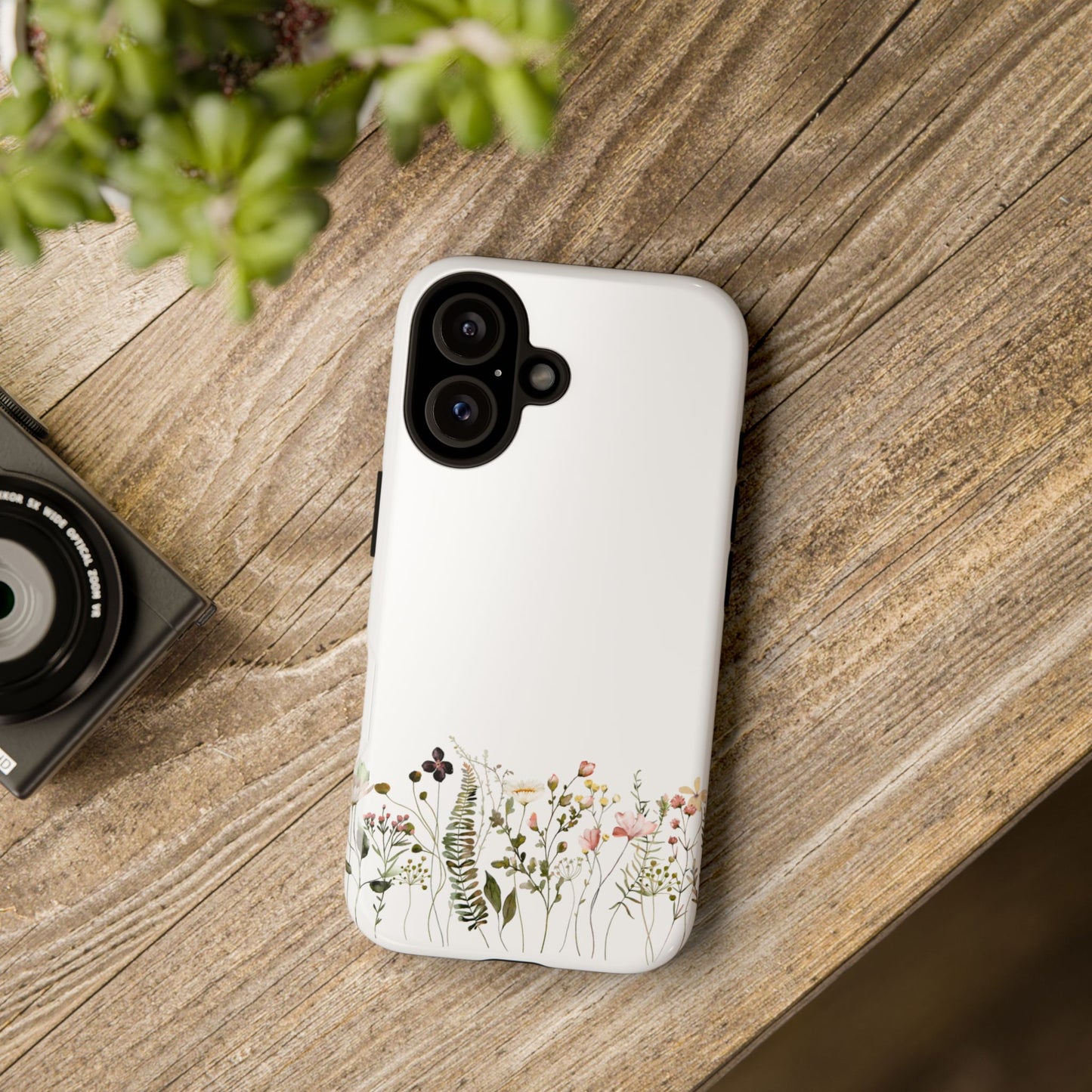Floral Phone Case - Tough Cases for Nature Lovers, Stylish Floral Design, Phone Protection, Gifts for Her, Eco-Friendly Tech Accessories