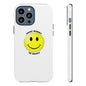 Happy Face Phone Case, Tough Cases, Don’t Worry, Be Happy, Cute Gift for Friends, Positive Vibes, Fun Mobile Accessories