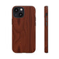 Wood Grain Phone Case, Stylish Tough Cases, Nature-Inspired Protective Cover, Unique Gifts for Him and Her, Eco-Friendly Tech Accessory
