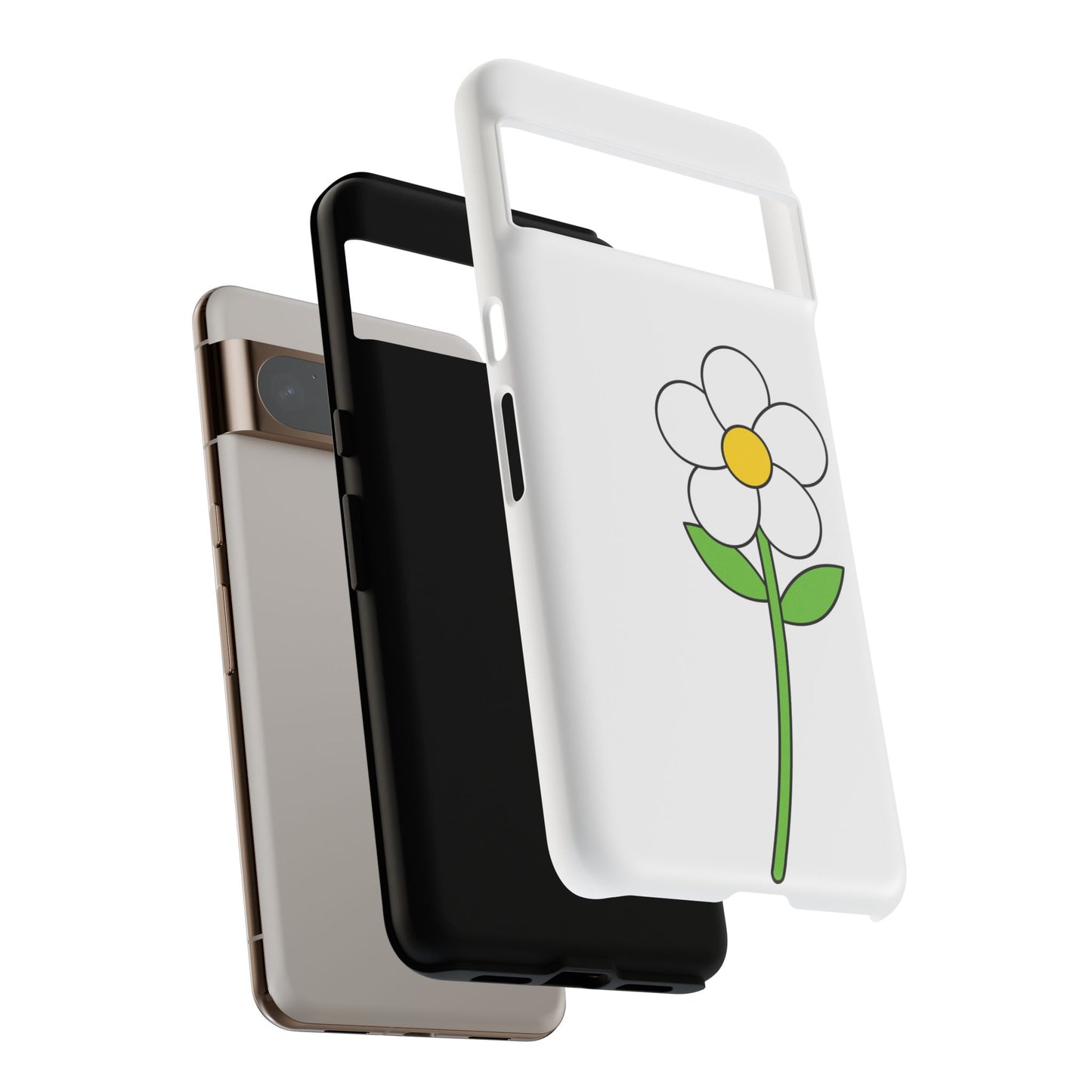 Floral Phone Case, Tough Cases with Flower Design, Cute Phone Accessory, Gifts for Her, Spring Decor, Unique Phone Cases