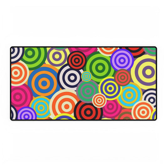 Colorful Abstract Desk Mat for Home Office, Desk Accessories, Work from Home Essentials, Gift for Students, Office Decor