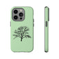 Minimalist Tree Phone Case, Nature-Inspired Phone Cover, Eco-Friendly Cell Phone Accessory, Perfect Gift for Nature Lovers