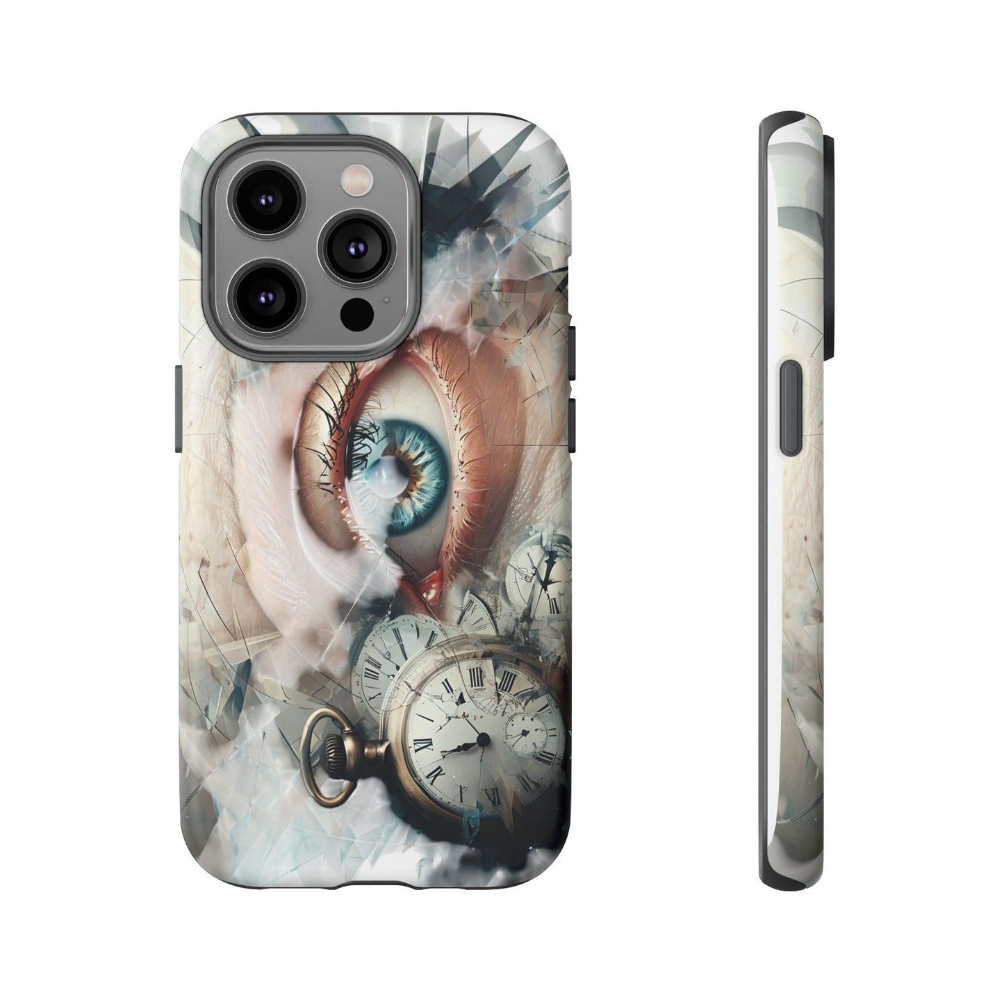 Artistic Eye Phone Case, Unique Smartphone Cover, Whimsical Gift for Art Lovers, Trendy Tech Accessory, Birthday Present, Holiday Gift