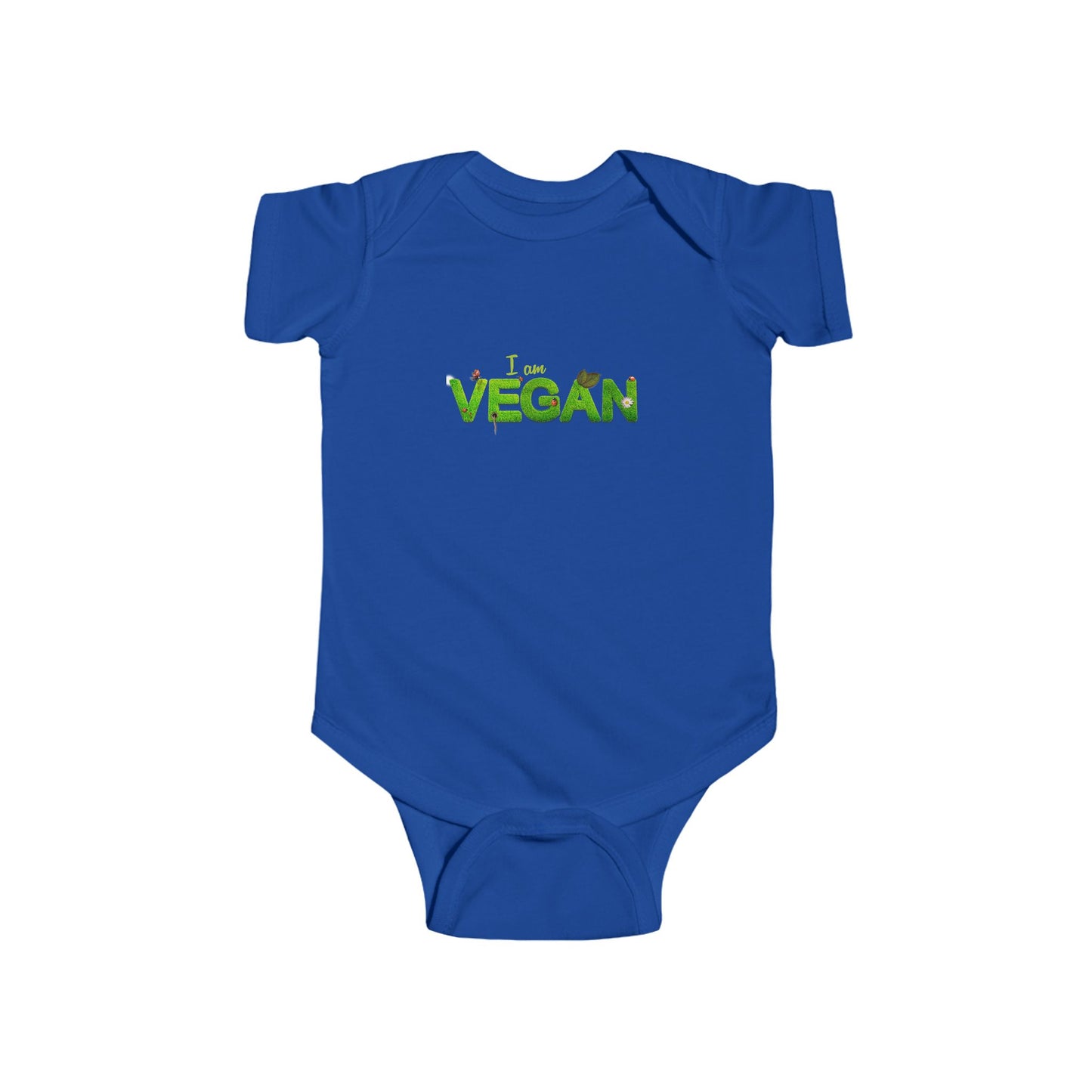 I am Vegan Bodysuit Onesie