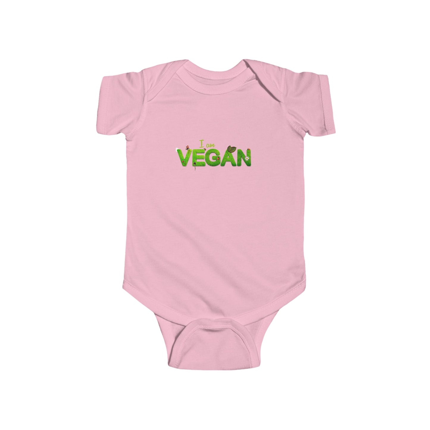 I am Vegan Bodysuit Onesie