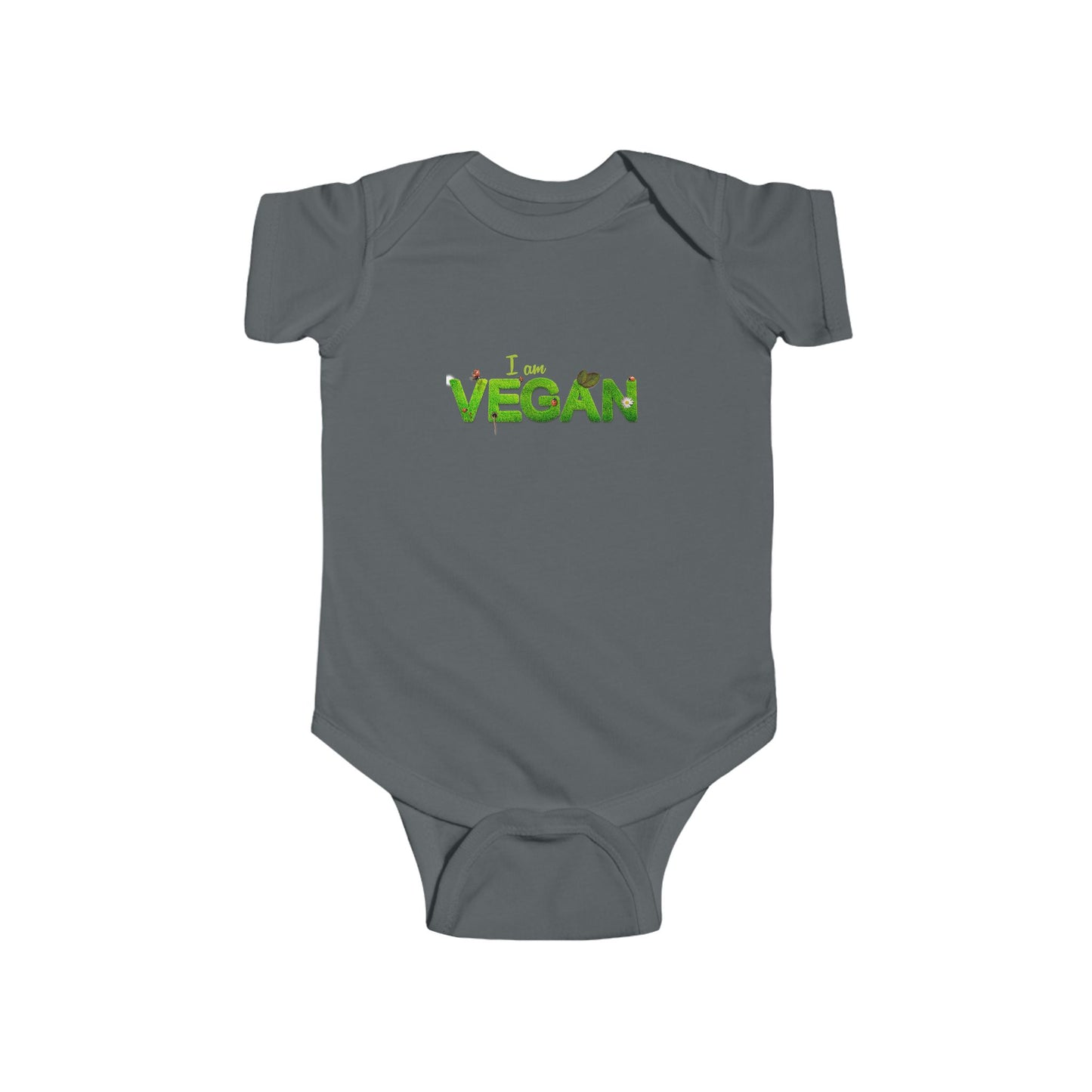 I am Vegan Bodysuit Onesie
