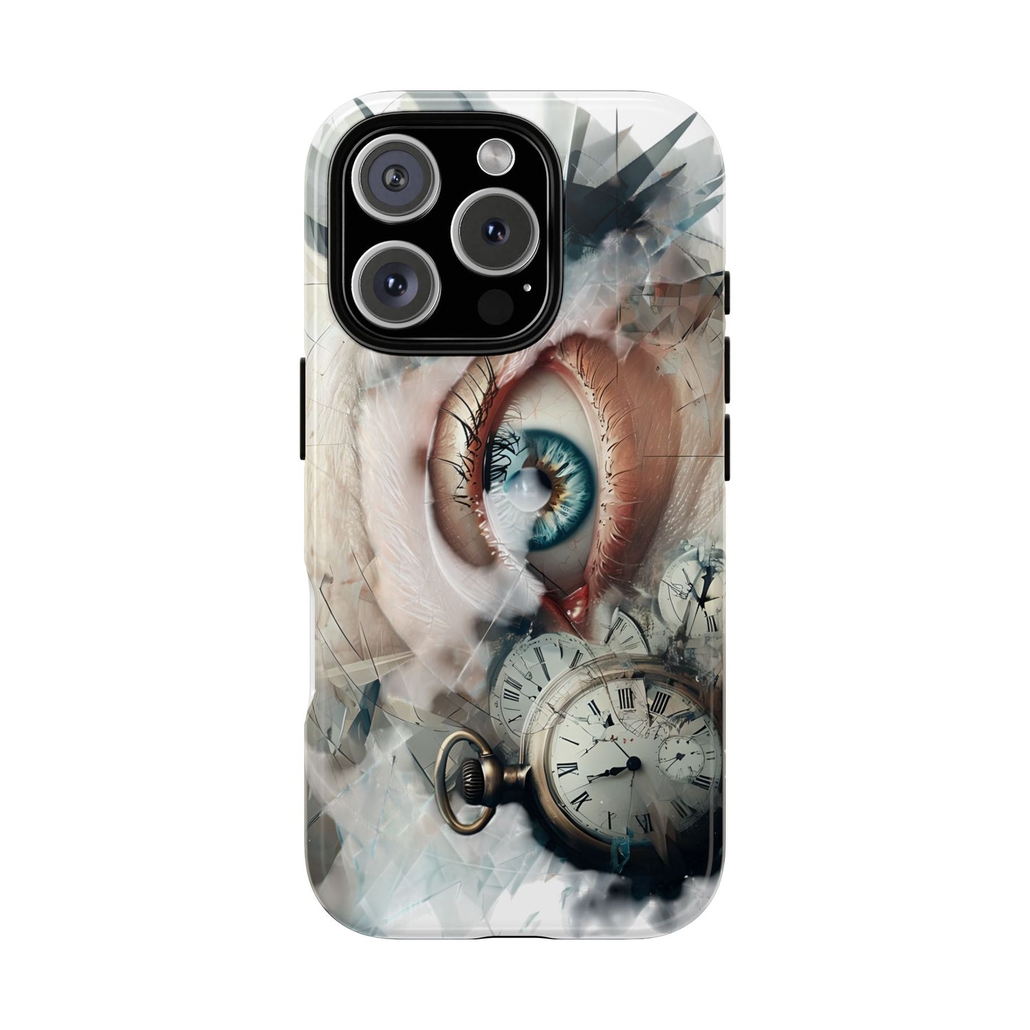 Artistic Eye Phone Case, Unique Smartphone Cover, Whimsical Gift for Art Lovers, Trendy Tech Accessory, Birthday Present, Holiday Gift