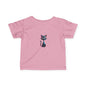 Cute Cat Infant Tee, Baby T-Shirt, Toddler Tee, Kids Gift, Pet Lover Shirt, Cat Lover Baby Clothes