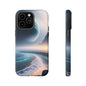 Galaxy Ocean Phone Case — Surreal Planet Beach Tough Case