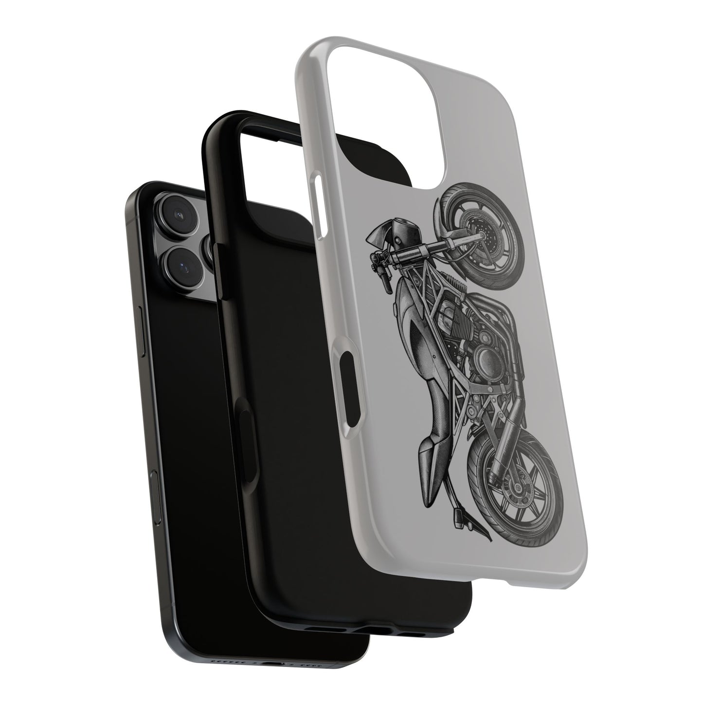 Motorcycle Phone Case - Tough Cases - Biker Gift, Motorcycle Lover, Custom Phone Cover, Unique Biker Accessory