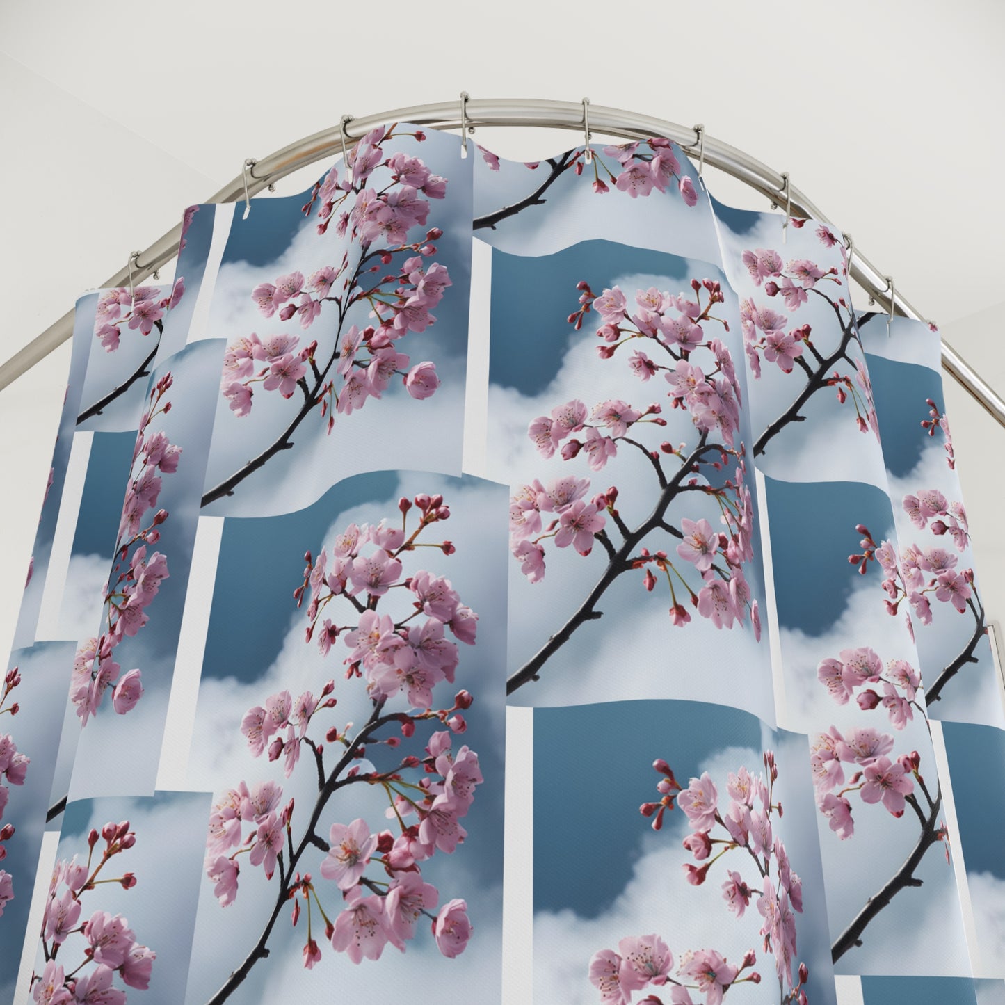 Floral Bliss Shower Curtain - Elegant Home Decor