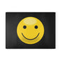 Smiley Face Glass Cutting Board, Fun Kitchen Decor, Gift for Chefs, Unique Housewarming Gift, Positive Vibes Cooking Accessory