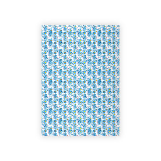 Whimsical Gift Wrapping Paper Roll, Decorative Wrap for Birthdays, Christmas, Eco-Friendly Gift Wrap, Unique Presents