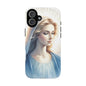 Beautiful Mary Phone Case, Tough Phone Case, Inspirational Tech Accessory, Gift for Her, Religious Phone Cover