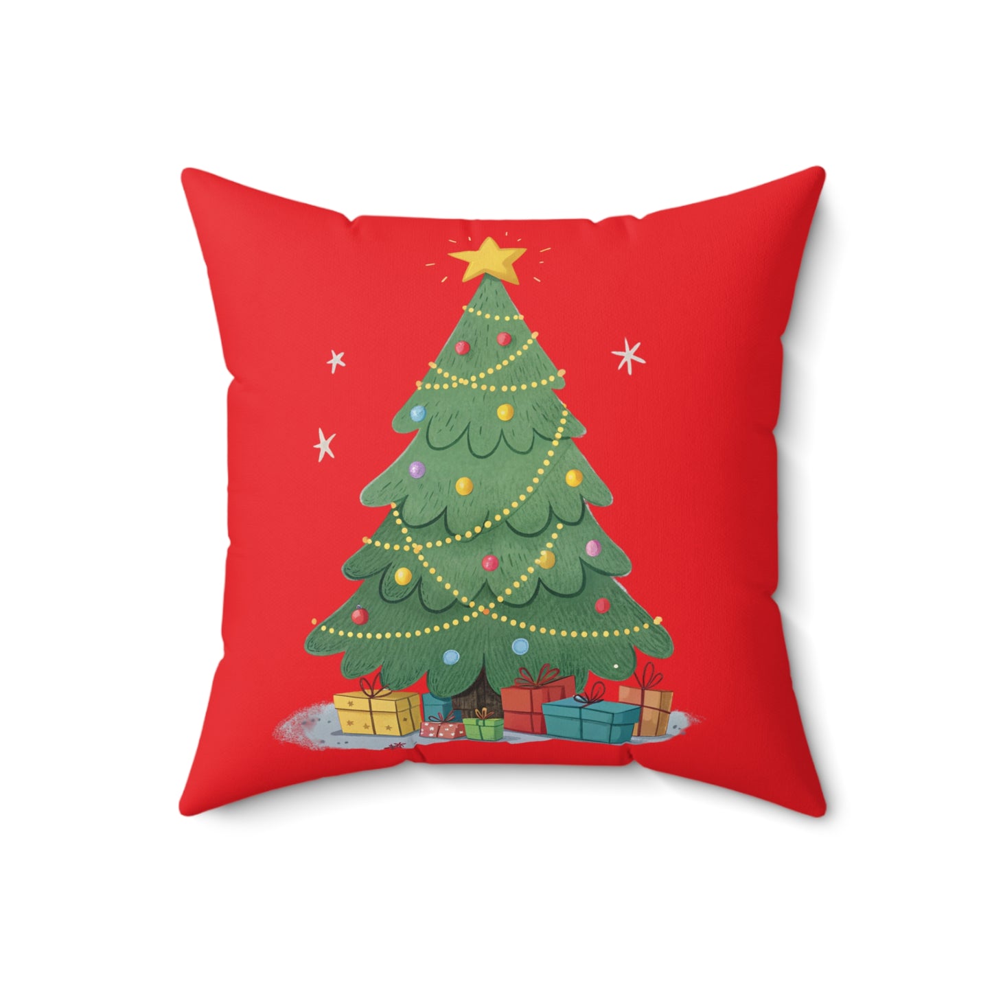 Spun Polyester Square Pillow