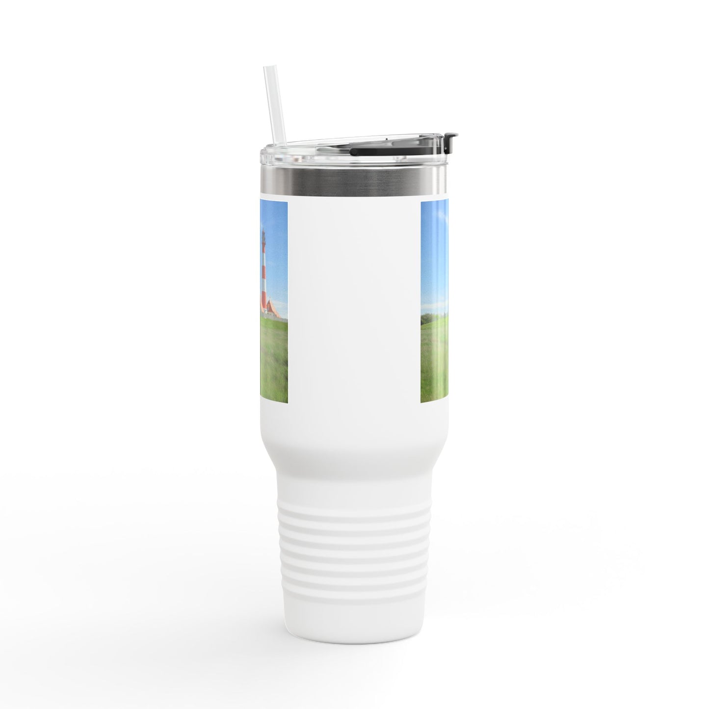 Scenic Insulated Travel Mug, 40oz | Perfect for Coffee Lovers, Outdoor Adventures, Travel Gifts, Eco-Friendly Sippers, Beach Days