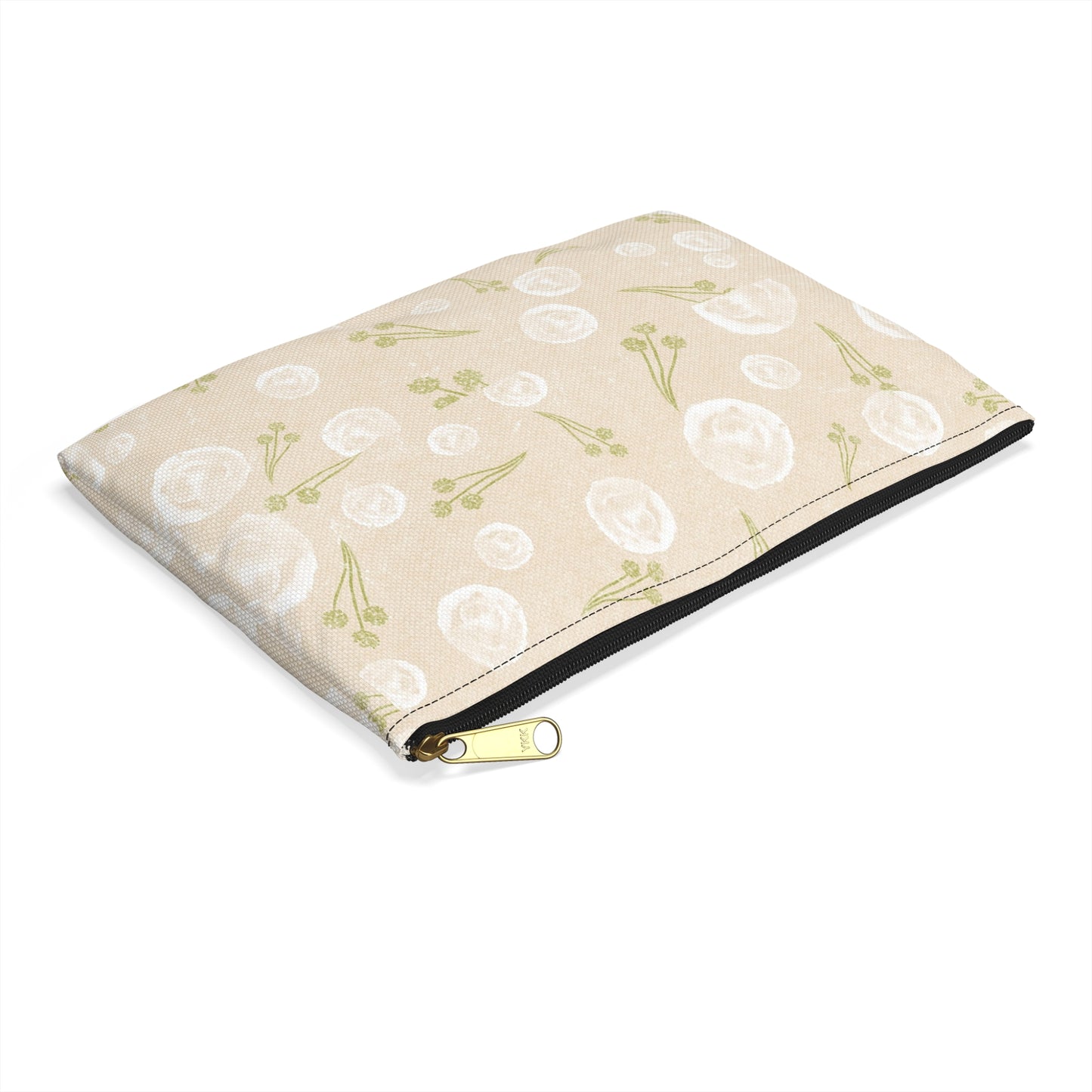 Floral Accessory Pouch - Cute Storage for Makeup, Travel, Organizing, Gifts, Eco-friendly