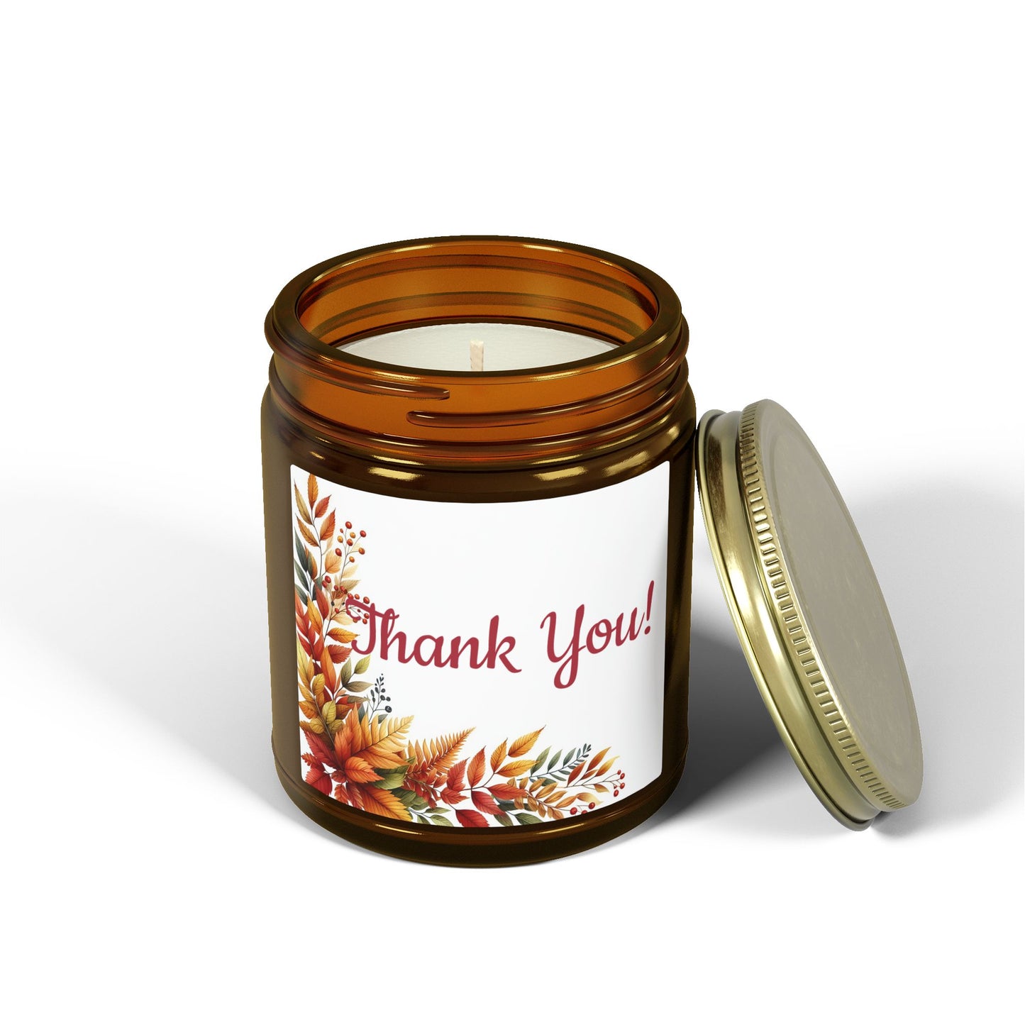 Thank You Scented Candle — Coconut Apricot Wax (4oz/9oz)