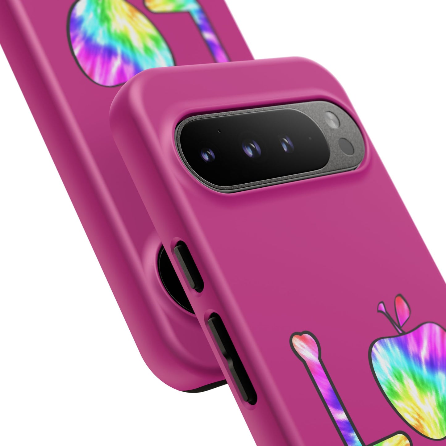 Colorful Love Phone Case, Tough Cases for iPhone, Cute Phone Accessory, Gift for Her, Summer Vibe Phone Cover