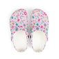 Kids Floral Clogs — Pink EVA Foam Garden Slip-Ons